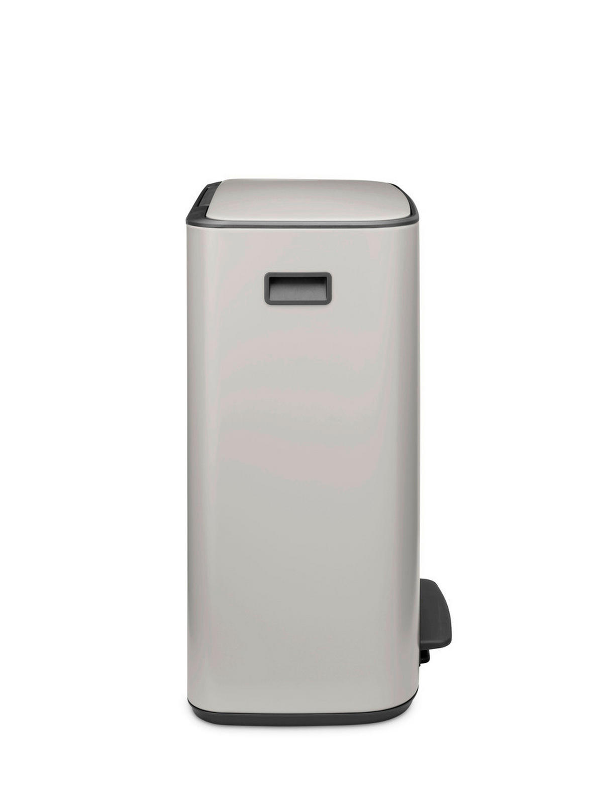 KANTA SA PAPUČICOM  60 l   - svetlosiva/antracit, Osnovno, metal/plastika (36,3/65,2/54,10cm) - Brabantia