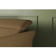 ECKSOFA Olivgrün Flachgewebe Rücken echt, Kopfteilverstellung, Sitztiefenverstellung  - Schwarz/Olivgrün, KONVENTIONELL, Textil/Metall (175/272cm) - Carryhome