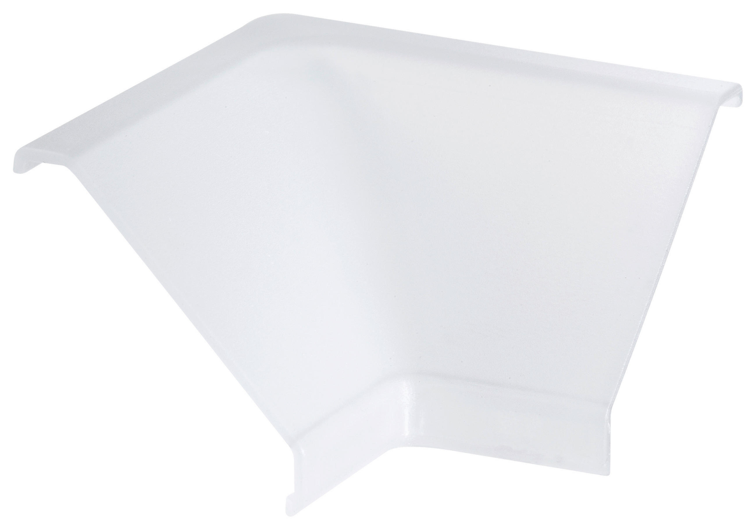 SOCKELLEISTE VERBINDER 2TLG - Transparent, Basics, Kunststoff (3,5/2,1/3,5cm) - Paulmann