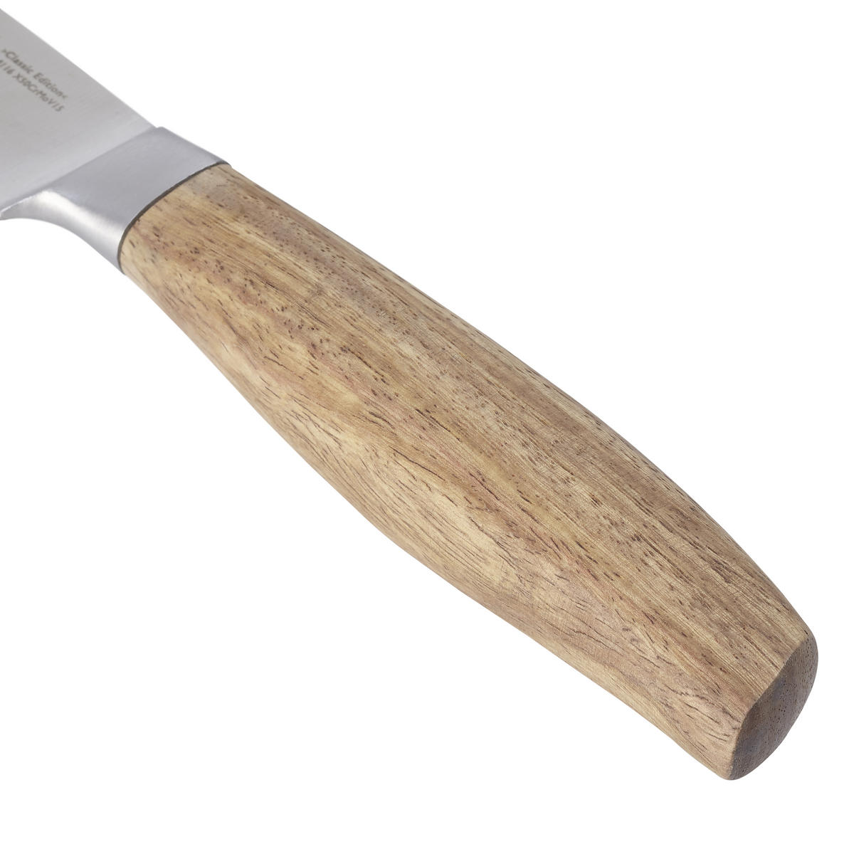 SCHINKENMESSER 34 cm  - Braun, MODERN, Holz/Metall (34cm) - Echtwerk