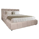 POLSTERBETT Lattenrost, Bettkasten Beige 180/200 cm  - Beige/Schwarz, KONVENTIONELL, Holz/Kunststoff (180/200cm) - Carryhome