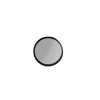 WANDSPIEGEL 36/36/7,5 cm  - Schwarz, Trend, Glas/Metall (36/36/7,5cm) - Zuiver