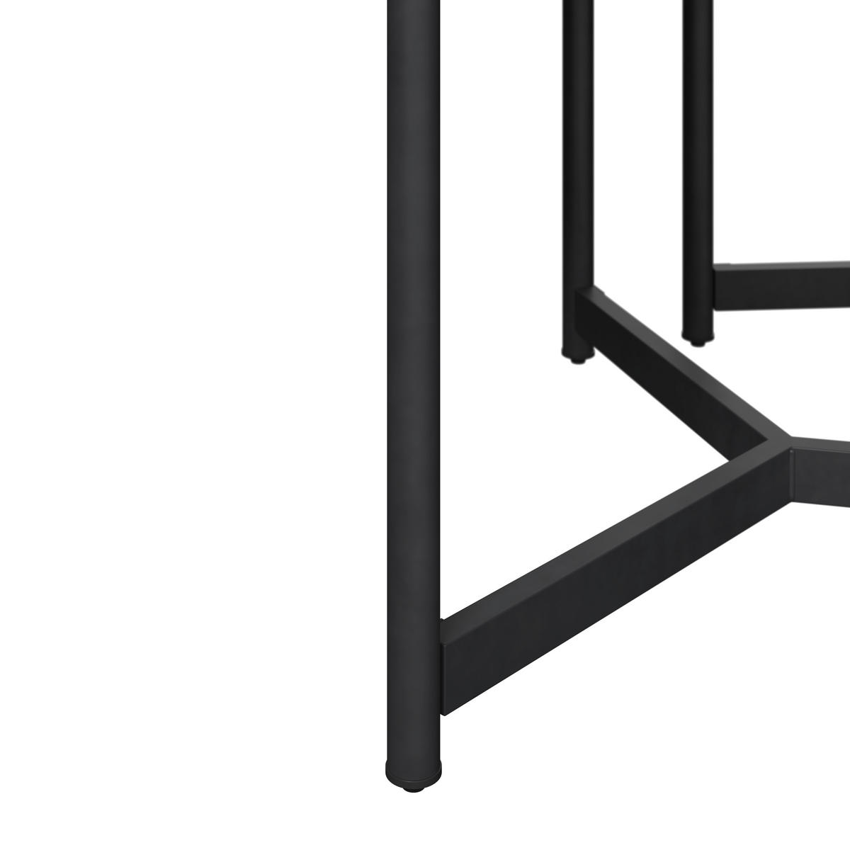 LOUNGE GARNITÚRA 3 részes   295/107/79 cm  - világosszürke/natúr színű, Design, fa/fém (295/107/79cm) - Ambia Garden