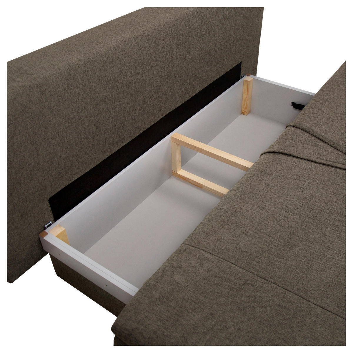 SCHLAFSOFA  mit Stoffauswahl, Liegefunktion Webstoff Dunkelgrau  - Dunkelgrau/Schwarz, Design, Kunststoff/Textil (200/90/100cm) - Venda