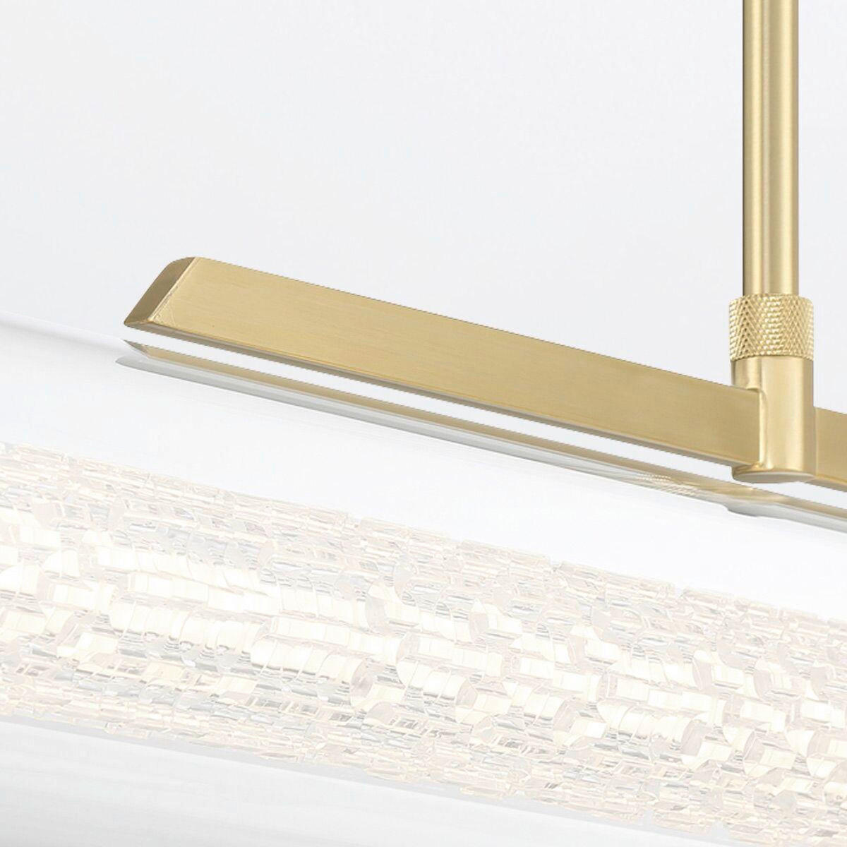 LED-HÄNGELEUCHTE    - Goldfarben, KONVENTIONELL, Glas/Metall (16/12,2/13,8cm) - Elstead Lighting