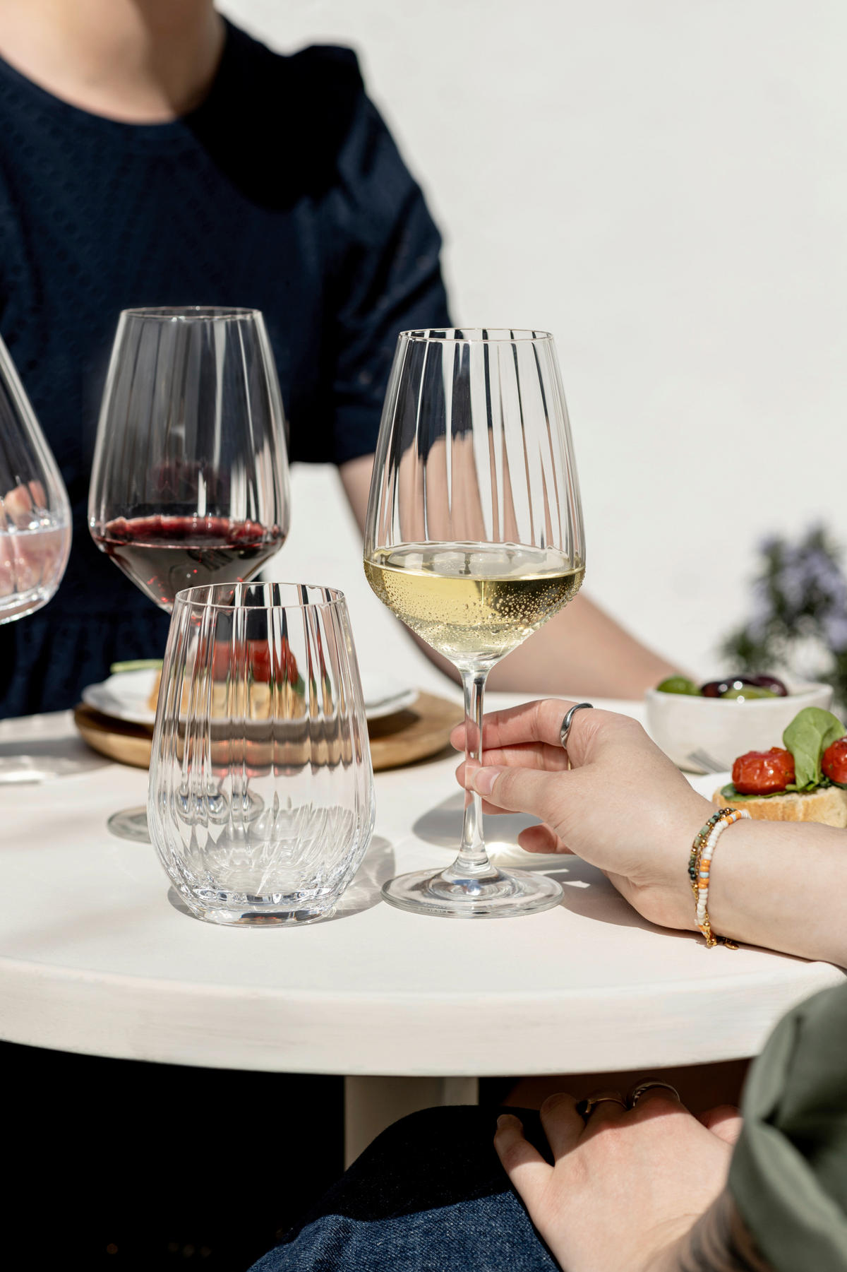 GLÄSERSET Blossom  4-teilig  - Transparent, Design, Glas (8,7/22,5cm) - Schott Zwiesel