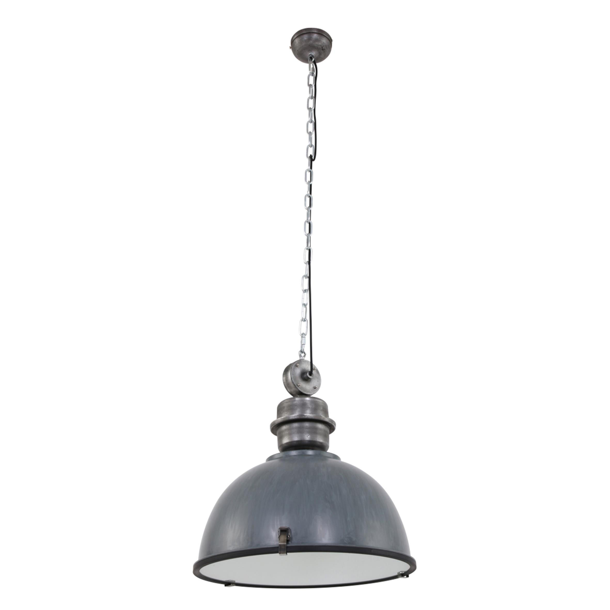 PENDELLEUCHTE 52/153/52 cm  - Grau, Trend, Glas/Metall (52/153/52cm)