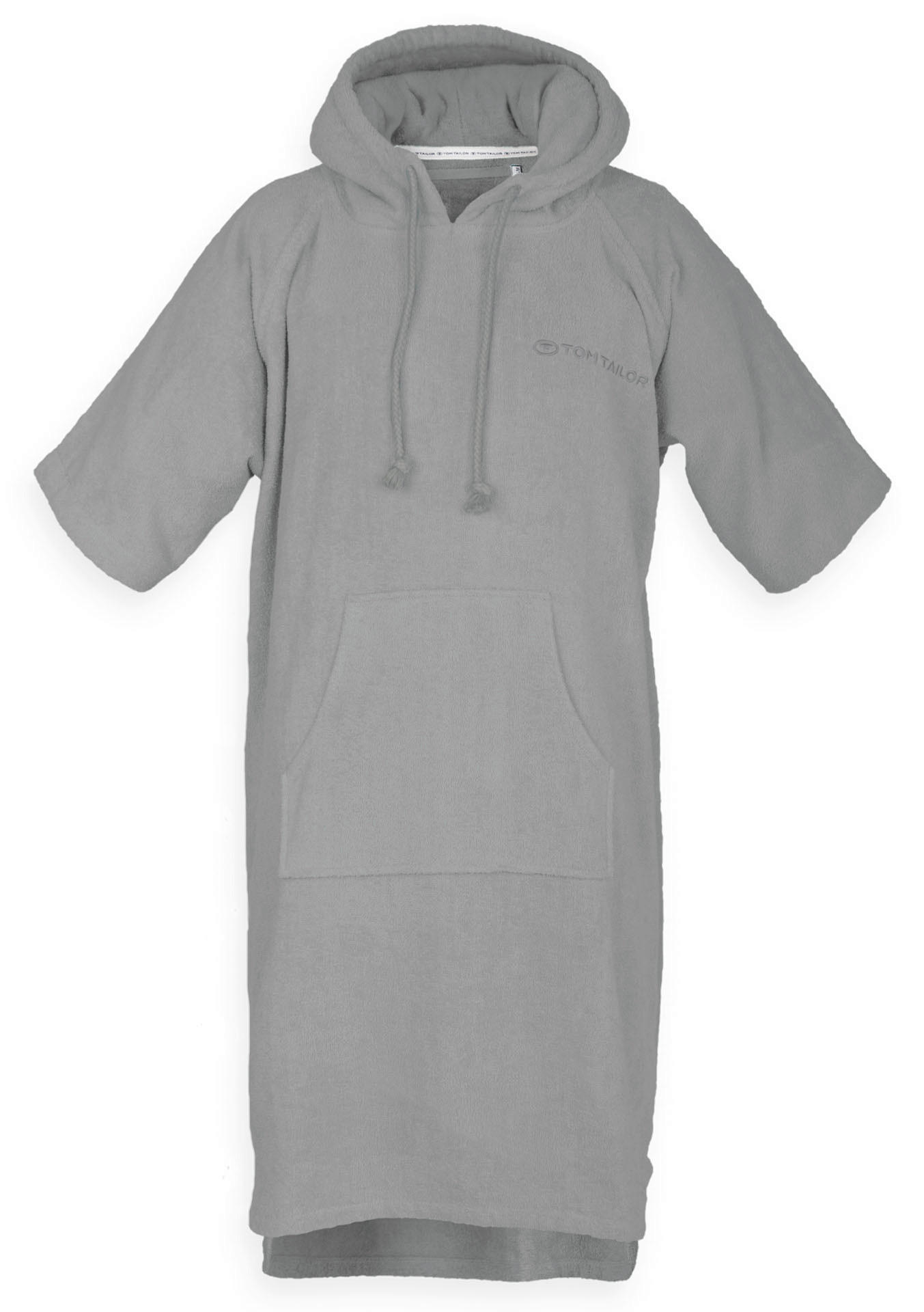 PONCHO  - Grau, Basics, Textil (S/Mnull) - Tom Tailor