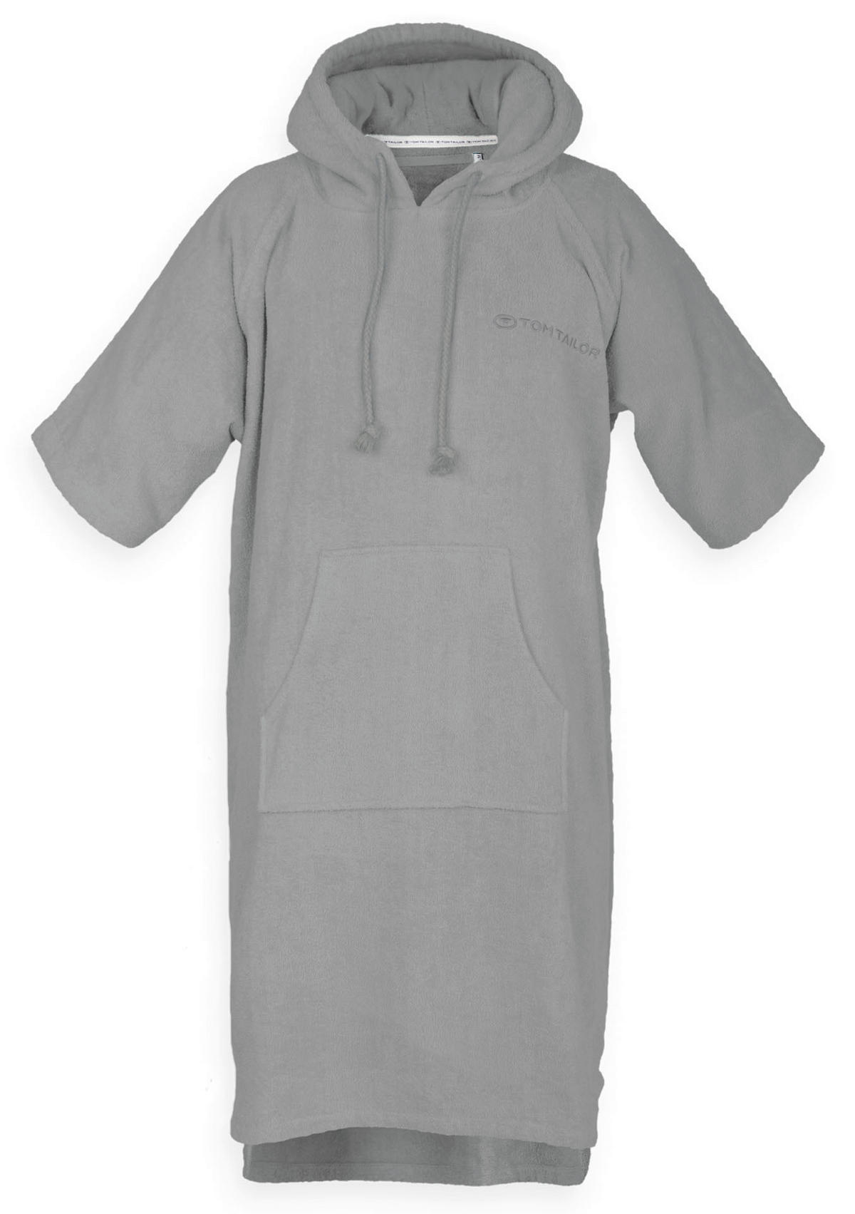 PONCHO  S/M   - Grau, Basics, Textil (S/Mnull) - Tom Tailor