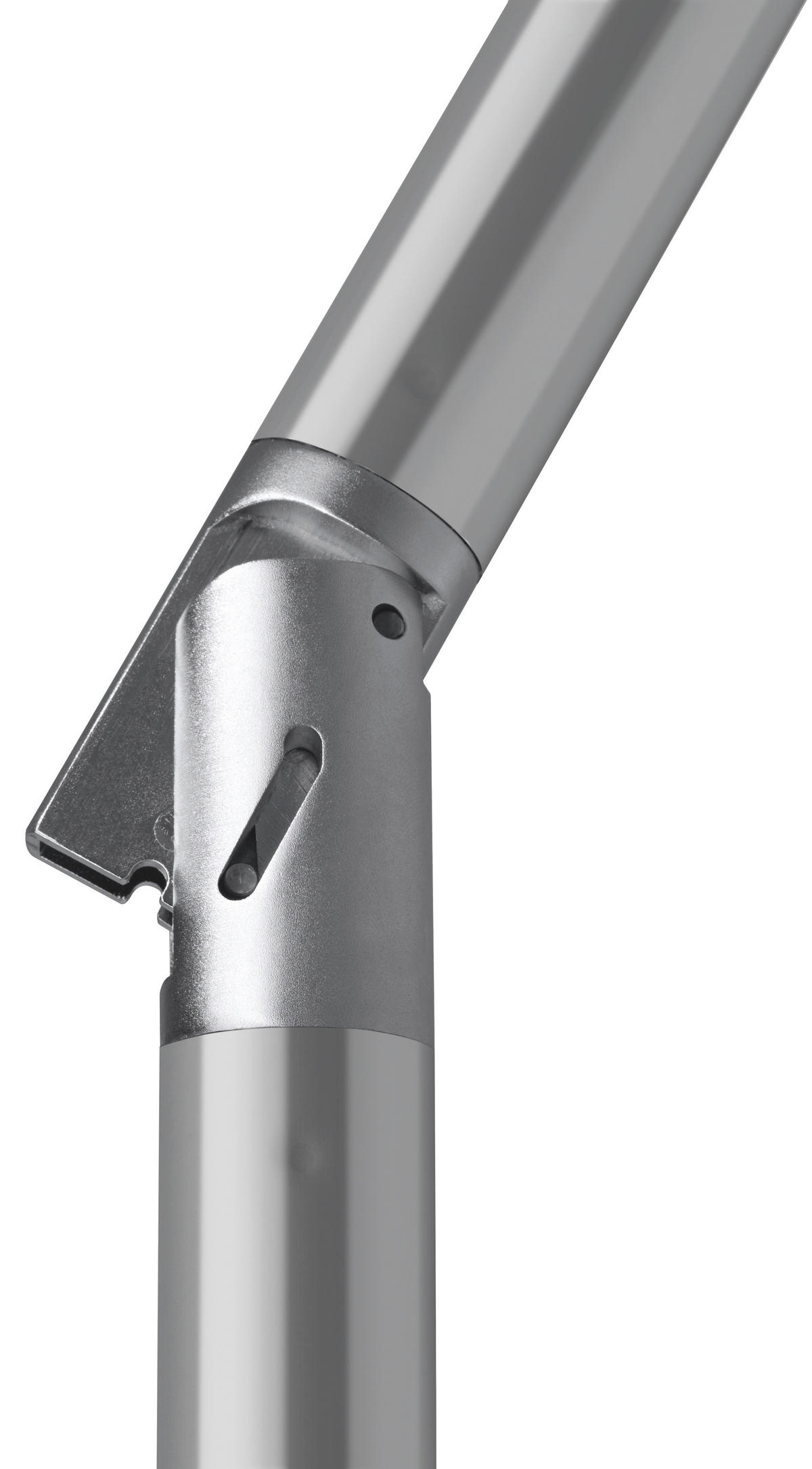 SONNENSCHIRM   - Silberfarben/Rot, Basics, Textil/Metall (200/250/300cm) - Schneider