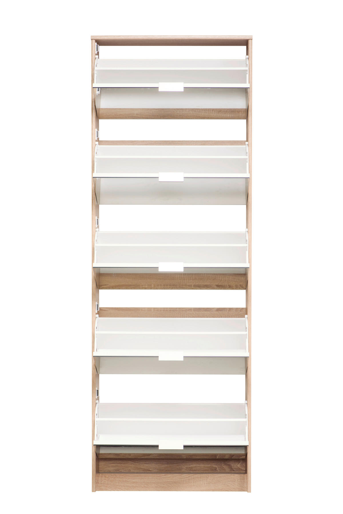 BILLENŐS CIPŐSSZEKRÉNY 67/191,5/28 cm  - Basics, faalapú anyag/Üveg (67/191,5/28cm) - Carryhome