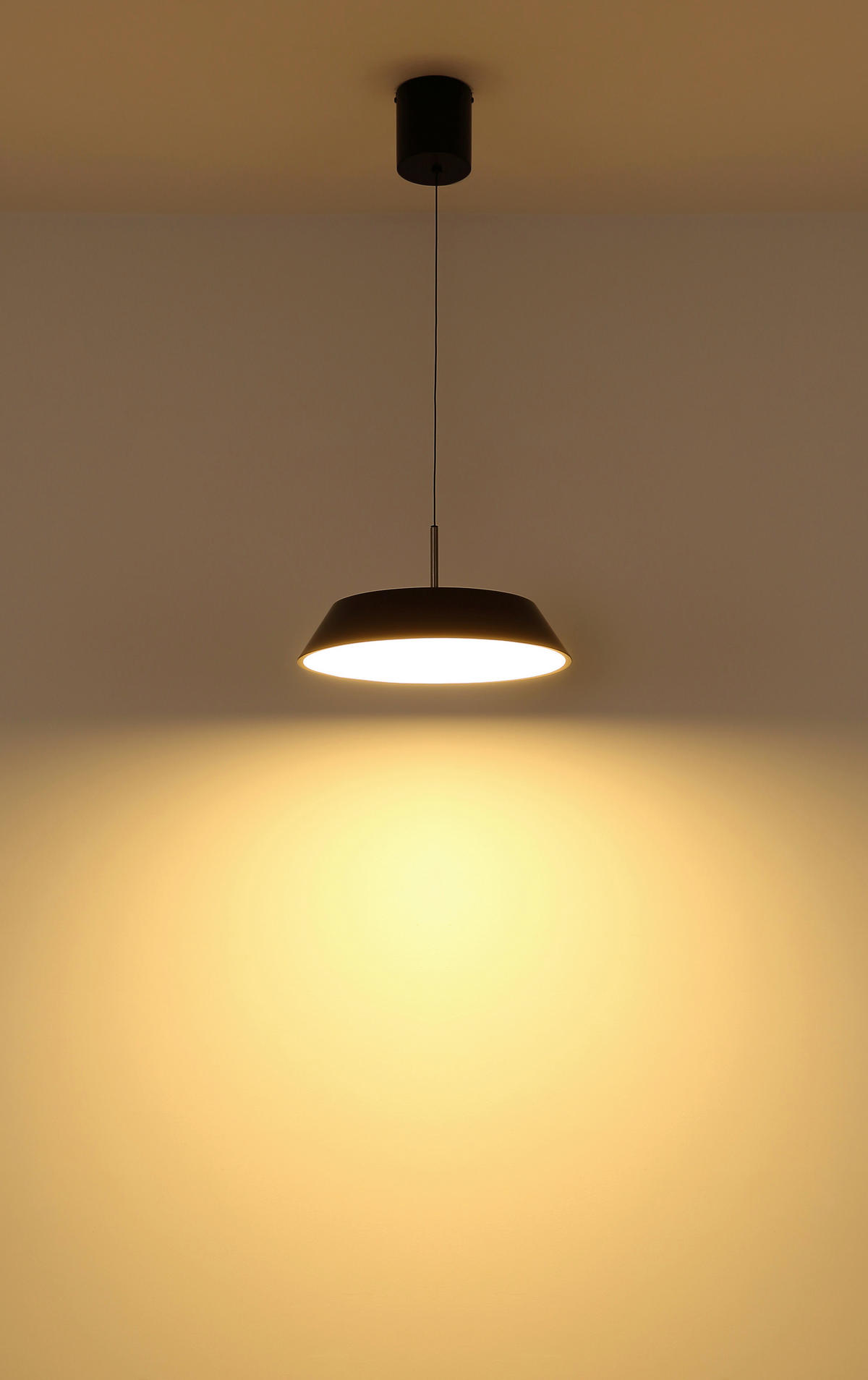 LED-HÄNGELEUCHTE 40/180 cm  - Schwarz/Weiß, Basics, Kunststoff/Metall (40/180cm) - Globo