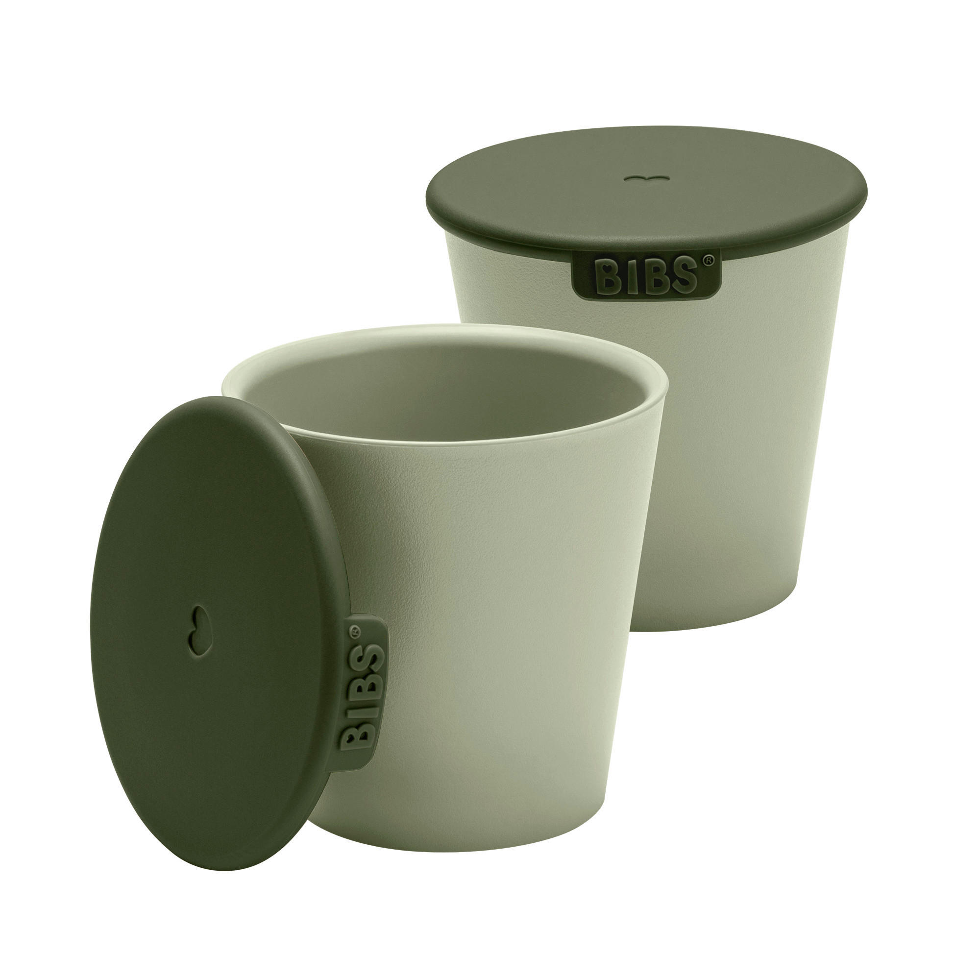 KINDERBECHER  - Grün, Design, Kunststoff (7,7/16,6/7,8cm)