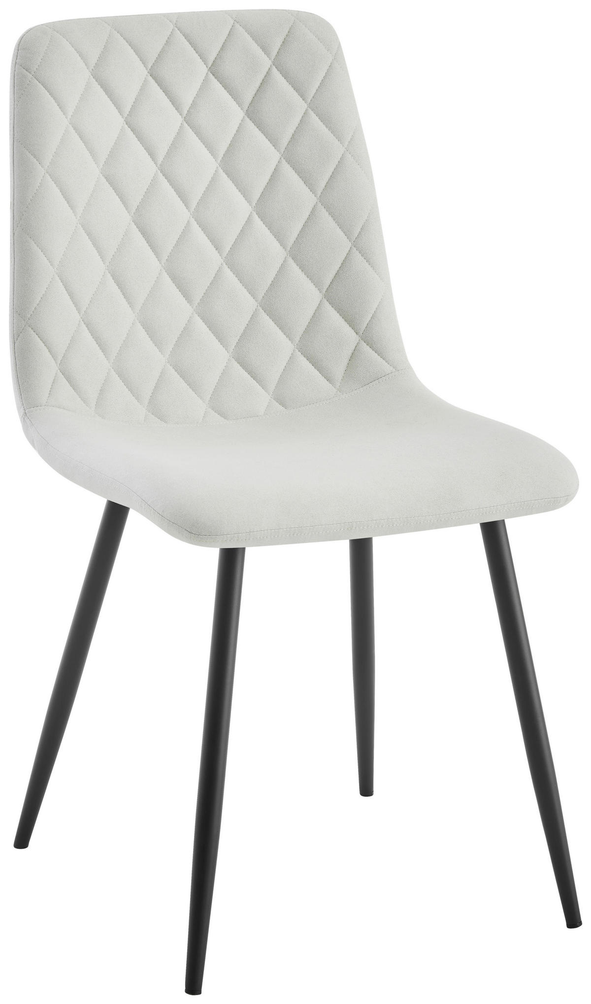 STOL, kovina, tekstil bež  - črna/bež, Design, kovina/tekstil (45/87/55,5cm) - Stylife