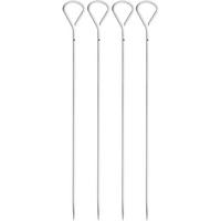 GRILLSPIEßE - Edelstahlfarben, Design, Metall (37cm) - WMF