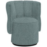 COCKTAILSESSEL - Blau/Schwarz, Design, Holz/Textil (73/82/62cm) - Belluti