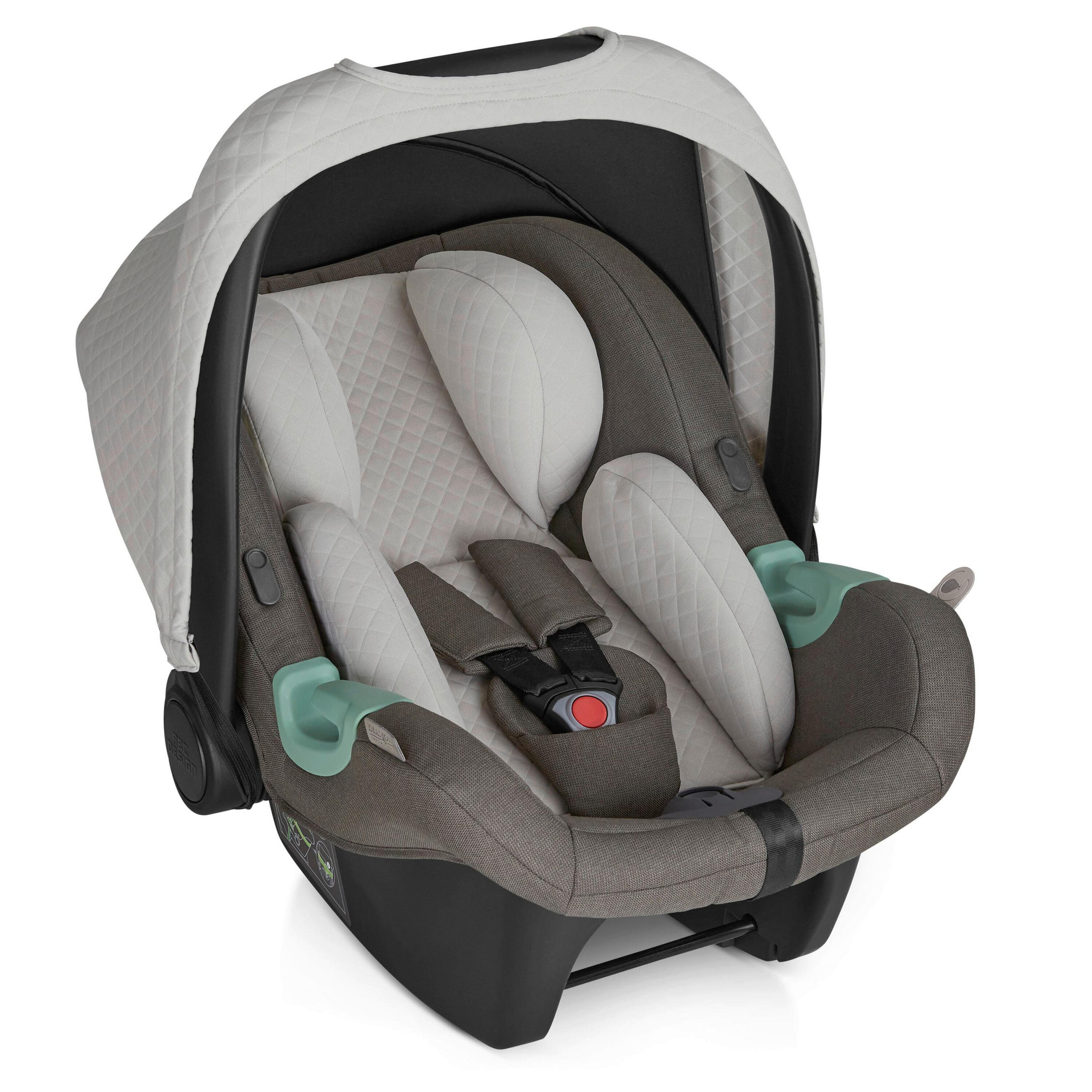 BABYSCHALE TULIP HERB   - Graubraun/Creme, Basics, Kunststoff/Textil (64/44/59cm) - ABC Design
