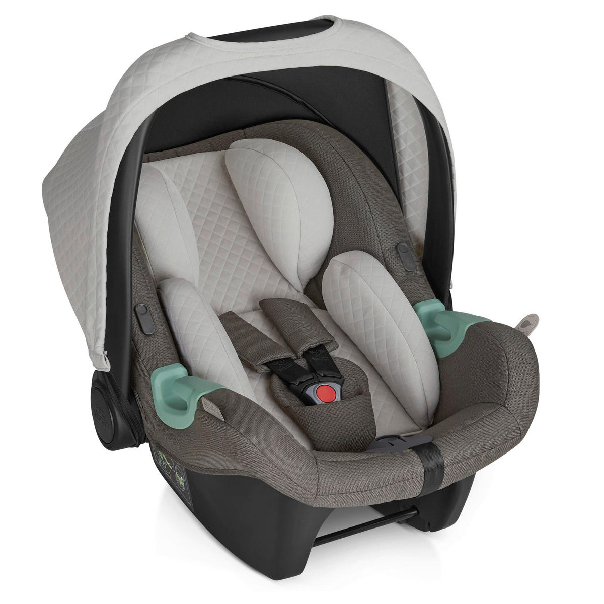 BABYSCHALE TULIP HERB   - Graubraun/Creme, Basics, Kunststoff/Textil (64/44/59cm) - ABC Design