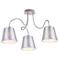 TAKLAMPA Luk 60/60/36 cm  - kromfärg, Klassisk, metall/plast (60/60/36cm)