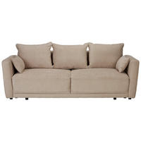 BÄDDSOFFA i beige  - beige/svart, Modern, textil/plast (238/90/104cm) - Hom`in