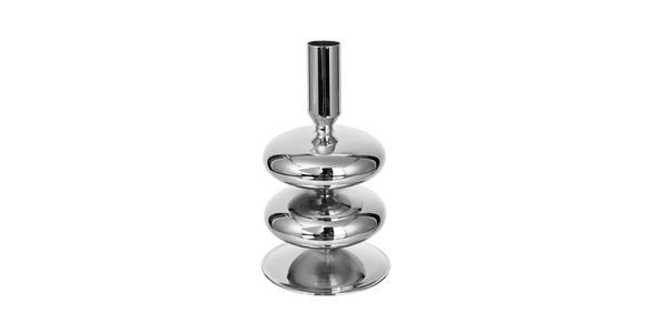 KERZENHALTER - Silberfarben, Trend, Glas (9,5/16cm) - Ambia Home