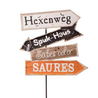 GARTENSTECKER - Orange, LIFESTYLE, Metall (21/22/42cm)