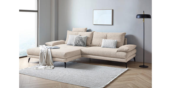 KOPFSTÜTZE - Creme, Design, Textil (61/20/11cm) - Carryhome