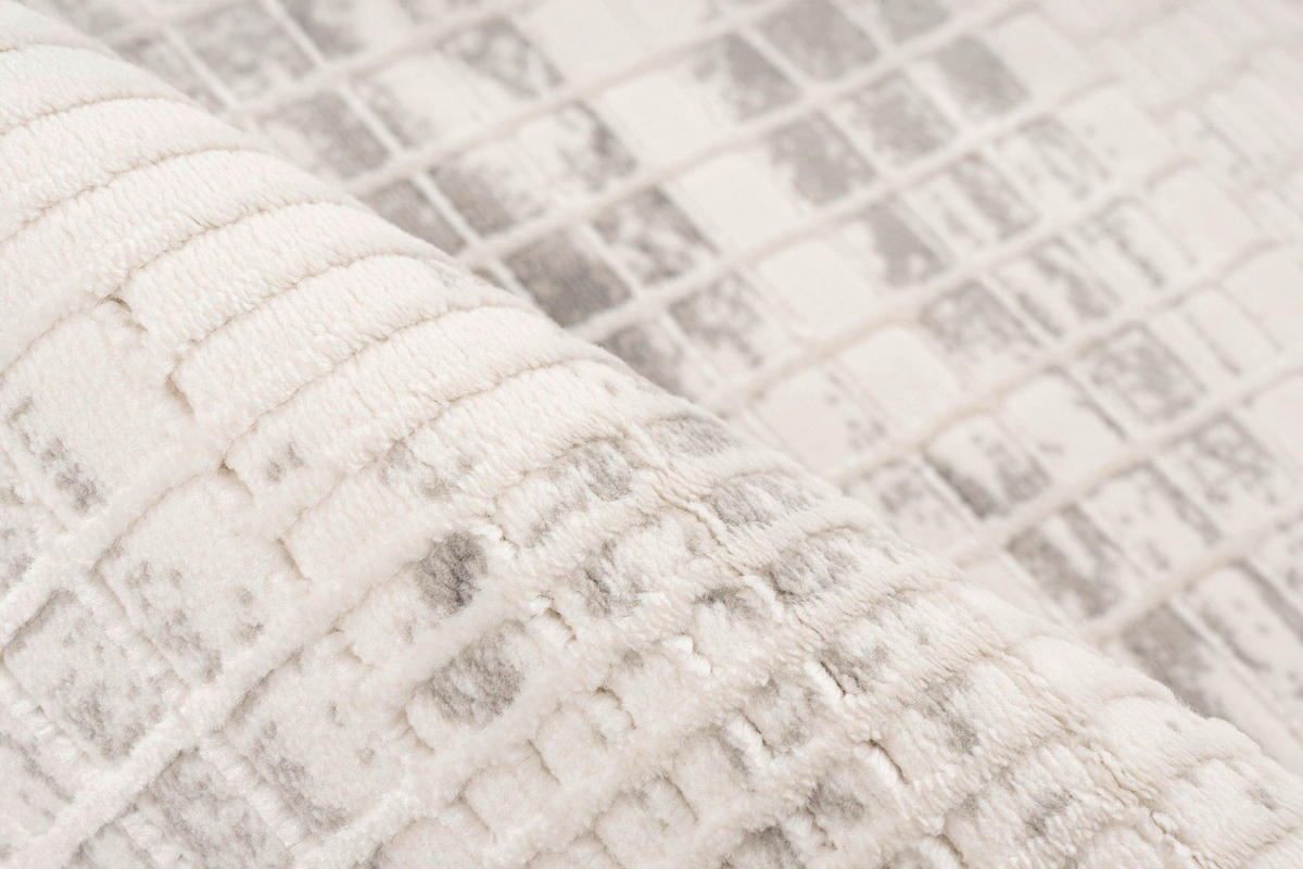 WEBTEPPICH 120/170 cm Batucci Silberfarben  - Silberfarben, Design, Textil (120/170cm) - Batucci