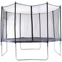 TRAMPOLIN AX001-12-4  - Blau/Schwarz, Basics, Kunststoff/Metall (366/279cm) - Atrigo