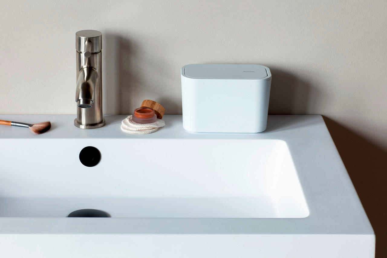 ABFALLEIMER MINDSET  - Weiß, Basics, Kunststoff (15/9.9/8.6cm) - Brabantia