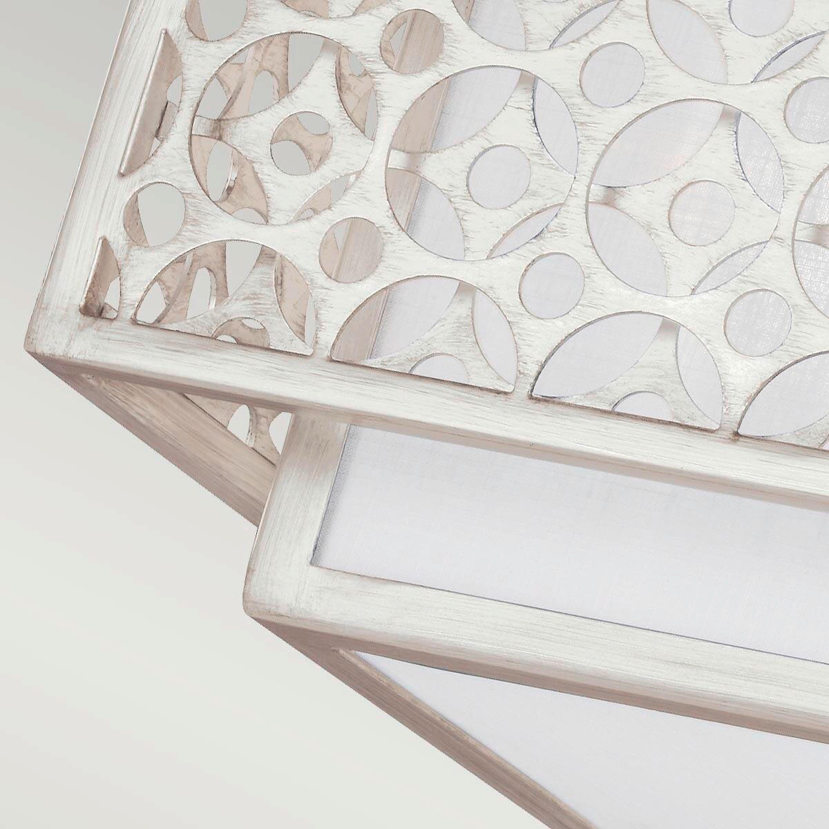 DECKENLEUCHTE  36.8/20.9 cm    - Silberfarben, Konventionell, Metall (36.8/20.9cm) - Elstead Lighting