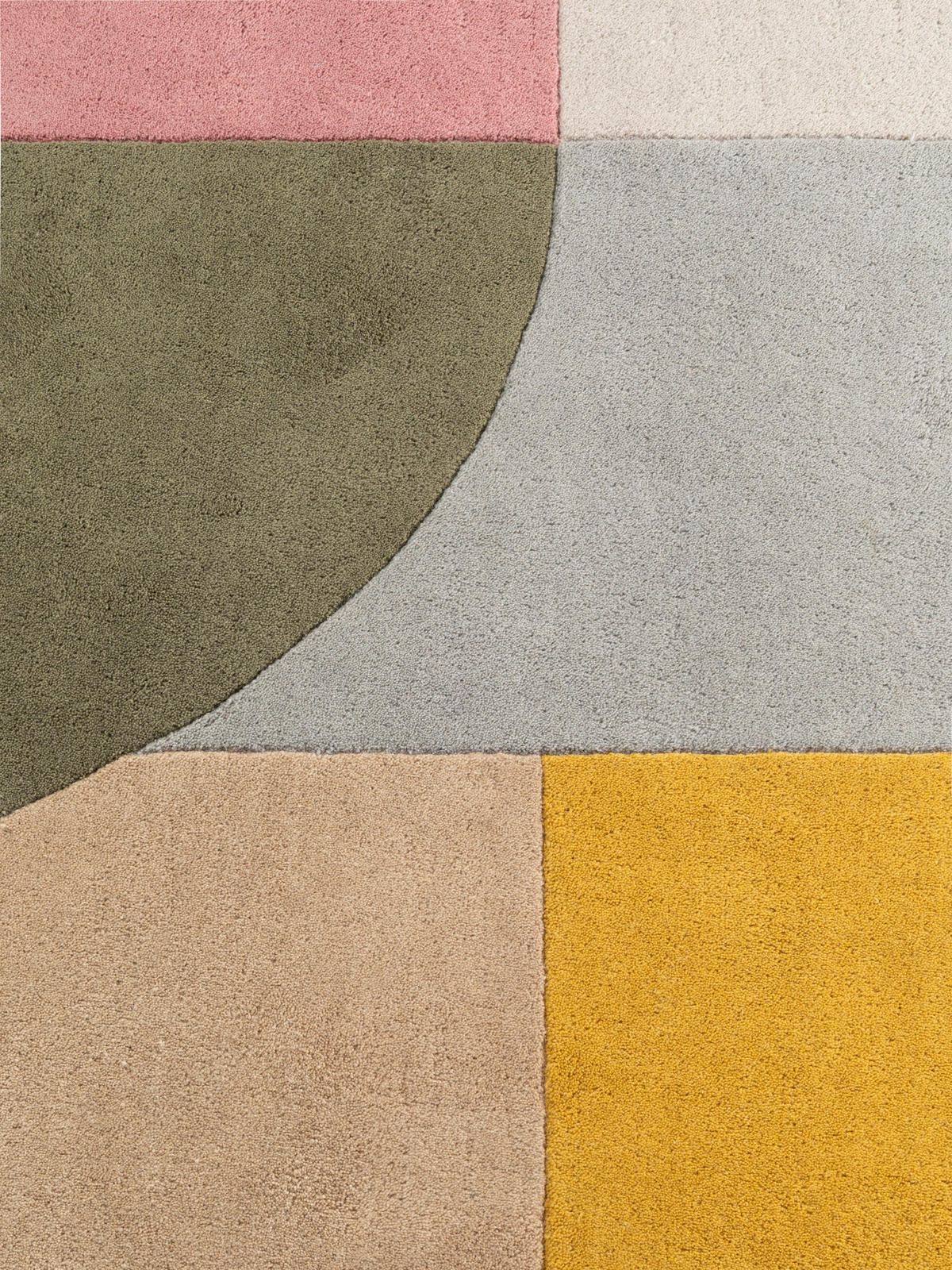 WOLLTEPPICH 160 cm Westminster Curzon Creme, Multicolor rund  - Multicolor/Creme, Basics, Textil (160cm) - Ted Baker