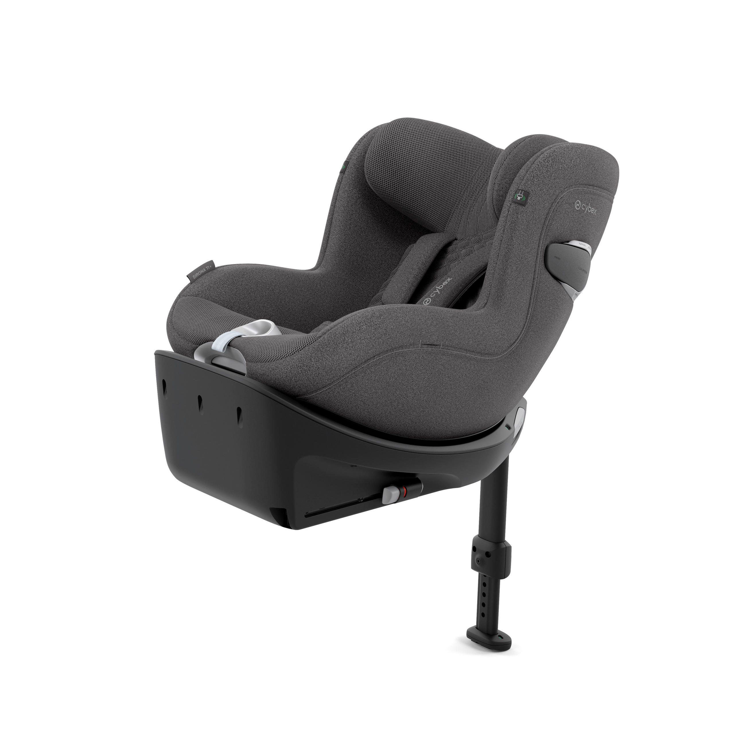 KINDERAUTOSITZ Sirona Ti Plus  - Dunkelgrau, Basics, Kunststoff/Textil (71/44/75cm) - cybex PLATINUM