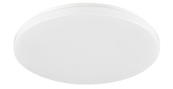 LED-DECKENLEUCHTE 28 cm  - Weiß, Basics, Kunststoff/Metall (28cm) - Boxxx