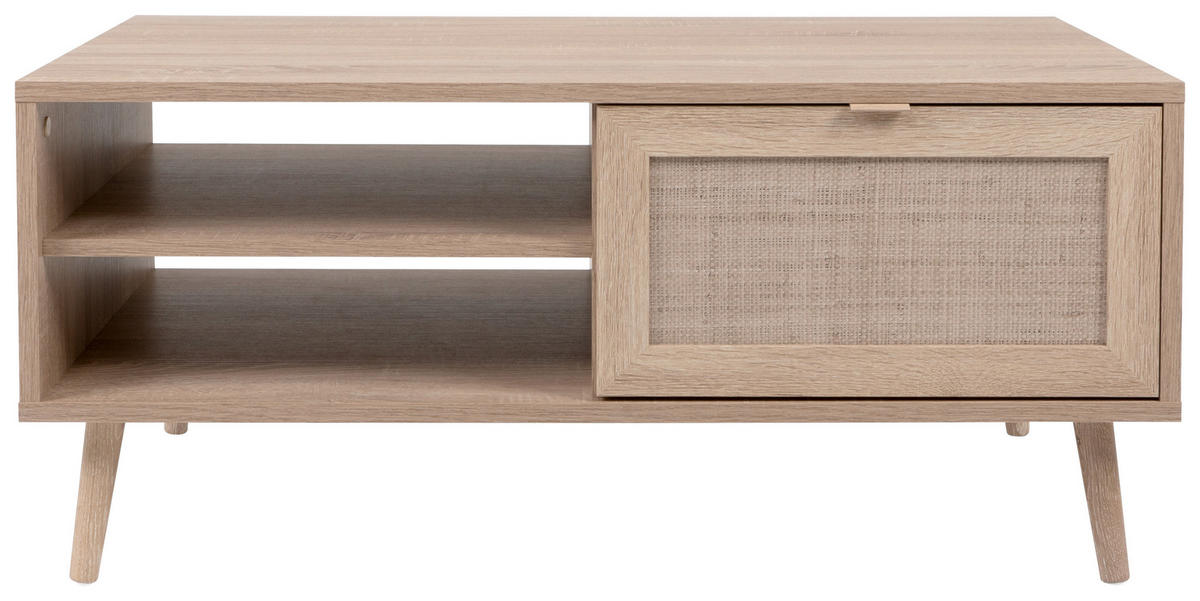 KONFERENČNÍ STOLEK, Sonoma dub, kompozitní dřevo, 100/60/46 cm - Sonoma dub, Natur, dřevo/kompozitní dřevo (100/60/46cm) - MID.YOU
