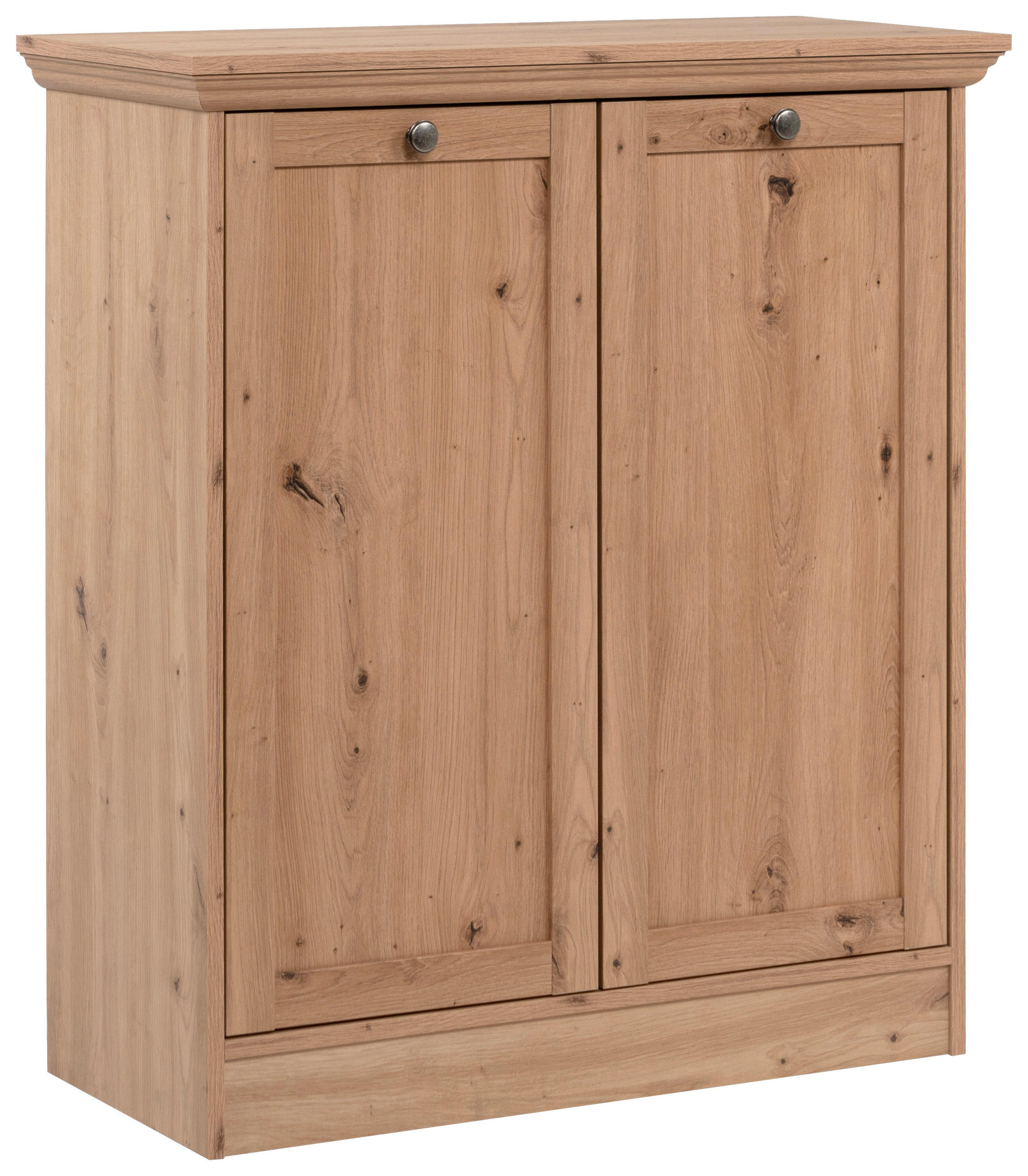 KOMODA, dub artisan, 80/90/35 cm - dub artisan, Natur, kov/kompozitné drevo (80/90/35cm) - Livetastic