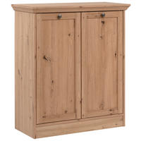 KOMODA, dub artisan, 80/90/35 cm - dub artisan, Natur, kov/kompozitní dřevo (80/90/35cm) - Livetastic