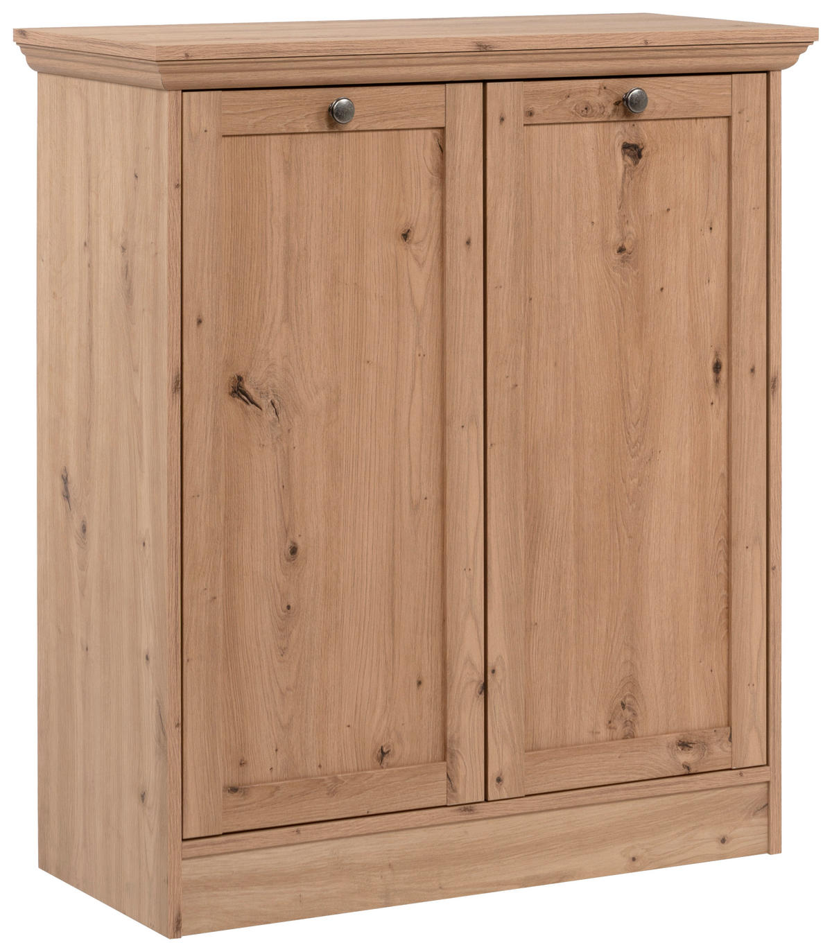 KOMODA, dub artisan, 80/90/35 cm - dub artisan, Natur, kov/kompozitní dřevo (80/90/35cm) - Livetastic