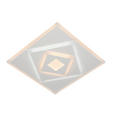 LED-DECKENLEUCHTE 40/40/6 cm   - Weiß, Trend, Kunststoff/Metall (40/40/6cm) - Novel