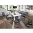 SITZBANK in Edelstahlfarben, Grau - Edelstahlfarben/Grau, Design, Leder/Metall (239cm) - Dieter Knoll SITZBANK in Edelstahlfarben, Grau - Edelstahlfarben/Grau, Design, Leder/Metall (239cm) - Dieter Knoll