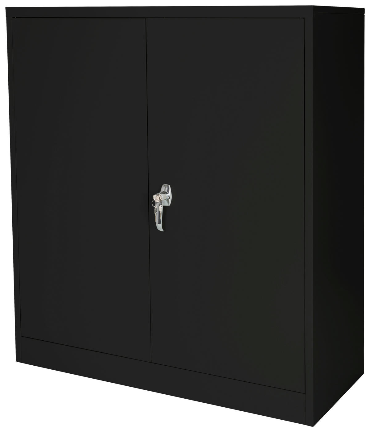 AKTENSCHRANK 90/105/40 cm  - Schwarz, Basics, Metall (90/105/40cm) - MID.YOU