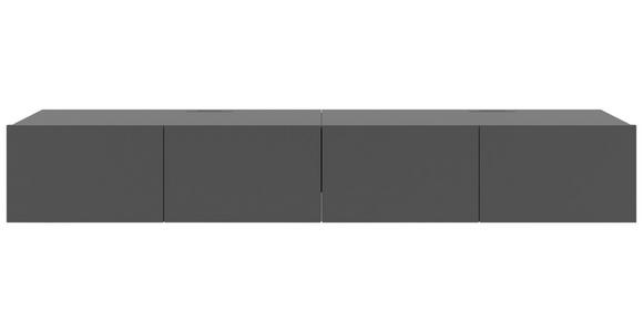 LOWBOARD Newniq  in 240/36,7/45 cm  - Anthrazit, Design, Holzwerkstoff (240/36,7/45cm) - Hom`in