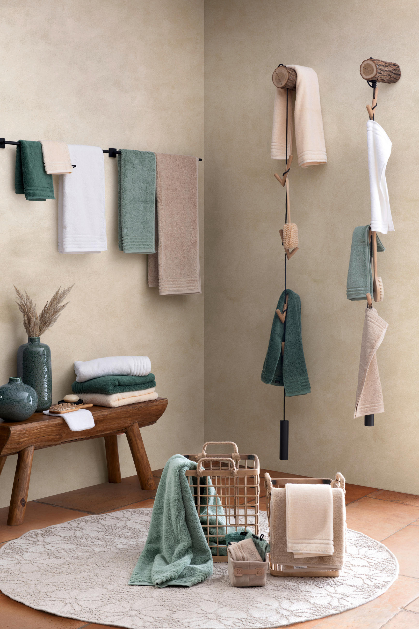 HANDTUCH Vienna Style Supersoft Weiß  - Weiß, Basics, Textil (50/100cm) - Vossen