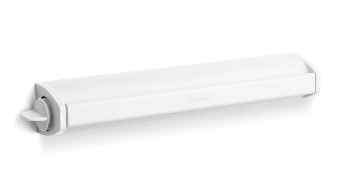 WÄSCHELEINE  - Weiss, Basics, Kunststoff (48.3/7.6/8cm) - Brabantia