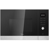 INBYGGD MIKROVÅGSUGN MEK38KBL  - stålfärgad/svart, Basics, metall/glas (59,4/38,4/40,3cm) - Midea