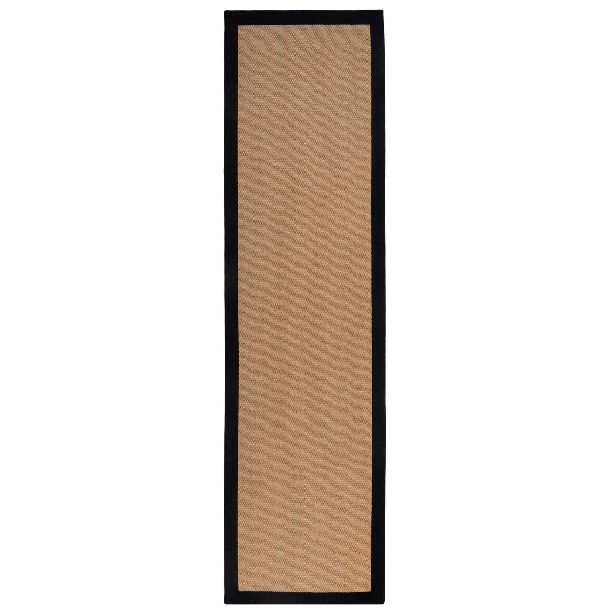 BĚHOUN, 60/600 cm, černá - černá, Konvenční, textil/přírodní materiály (60/600cm)