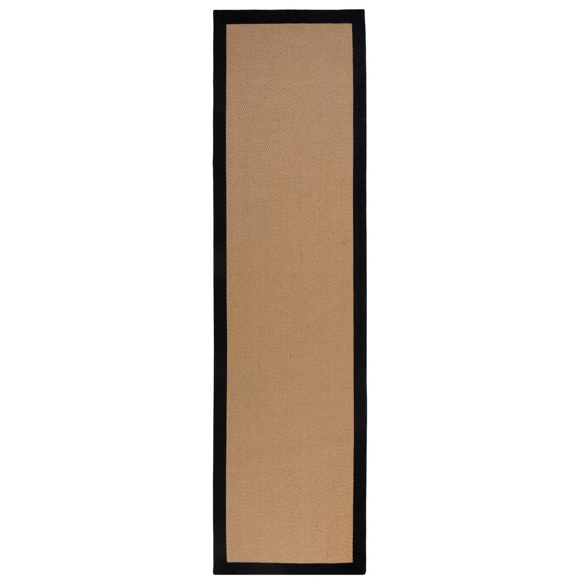 BĚHOUN, 60/600 cm, černá - černá, Konvenční, textil/přírodní materiály (60/600cm)