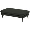 3-SITZER-SOFA in Leder Dunkelgrün  - Dunkelgrün/Schwarz, Design, Leder/Metall (222/86/104cm) - Dieter Knoll