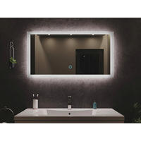 BADEZIMMERSPIEGEL 100/53/3,2 cm  - MODERN, Glas (100/53/3,2cm) - MID.YOU