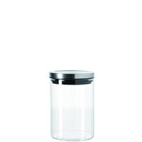 DÓZA - barvy stříbra/čiré, Konvenční, kov/sklo (10/12cm) - Leonardo